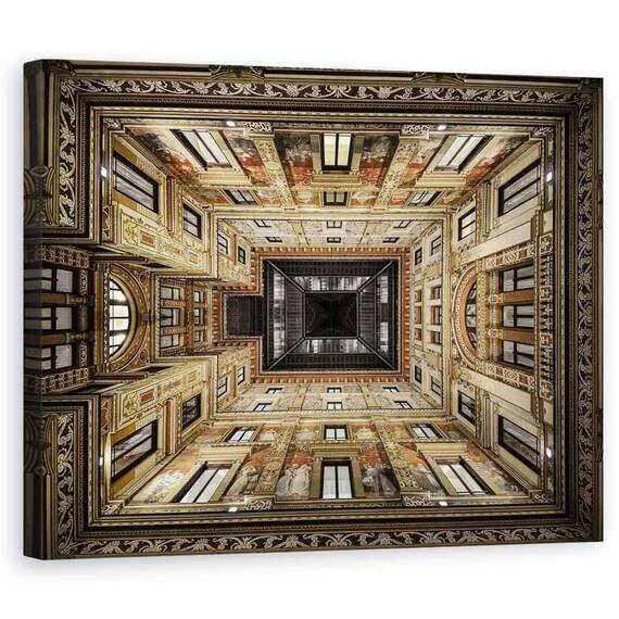 Tablou Canvas - Galeria Sciarra, Marime: 60 x 75 cm - - Roveli
