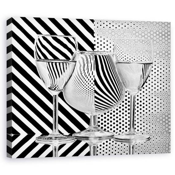 Tablou Canvas - Puncte Si Dungi - - Roveli