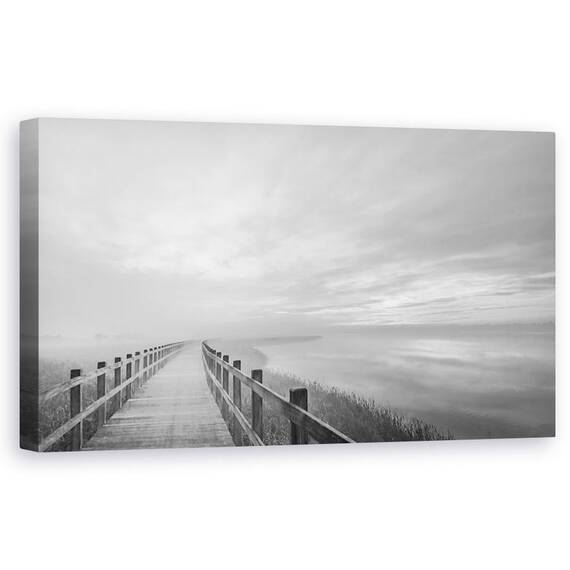 Tablou Canvas - Lungul Pod De Liemn, Marime: 50 x 100 cm - - Roveli