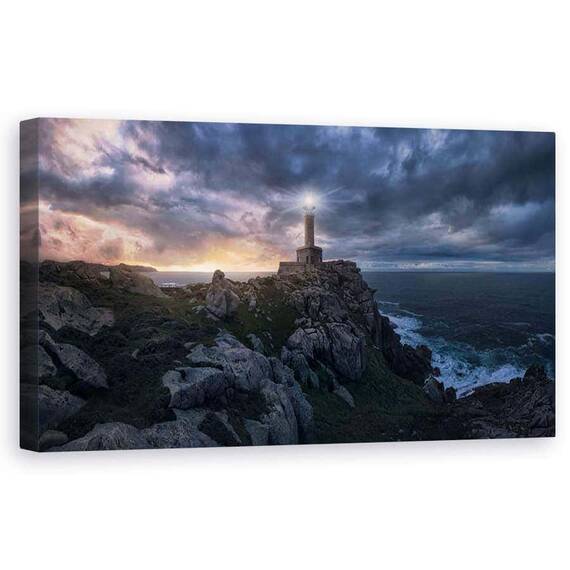 Tablou Canvas - Lumina De La Capatul Lumii, Marime: 50 x 100 cm - - Roveli