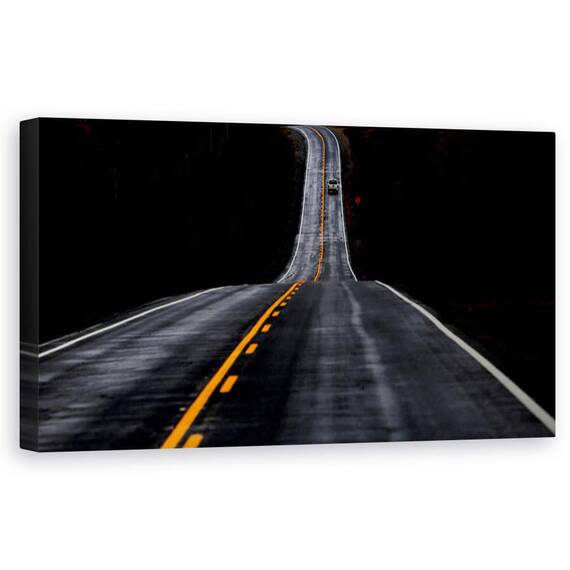 Tablou Canvas - Drumul Inainte, Marime: 50 x 100 cm - - Roveli