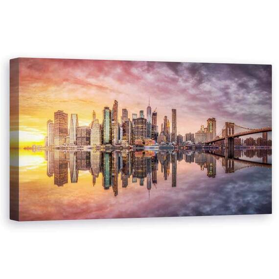 Tablou Canvas - Stralucire, Marime: 50 x 100 cm - - Roveli