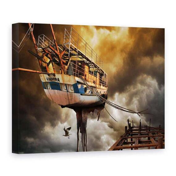 Tablou Canvas - Nimfa, Marime: 75 x 100 cm - - Roveli
