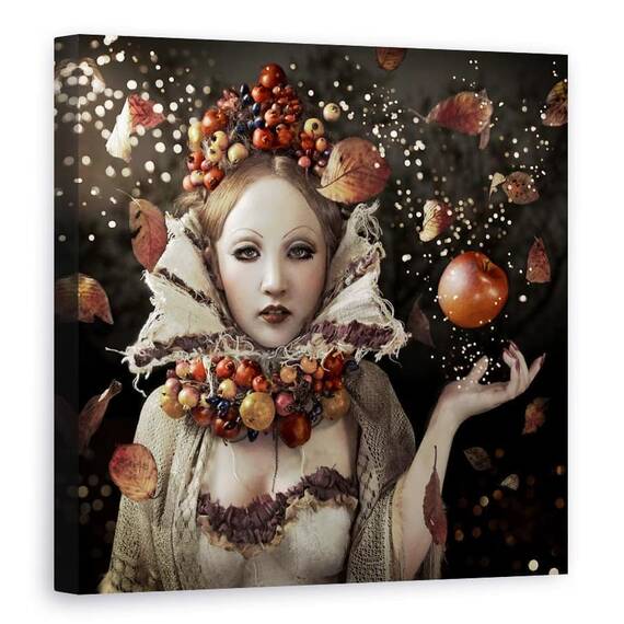 Tablou Canvas - Magia Sezonului, Marime: 90 x 90 cm - - Roveli