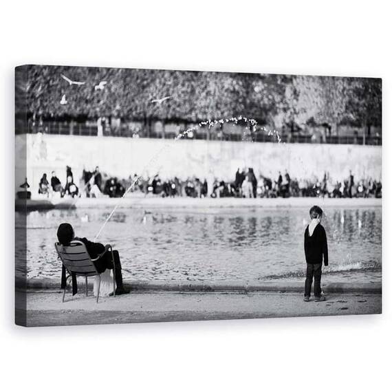 Tablou Canvas - Fara Cuvinte, Marime: 50 x 80 cm - - Roveli
