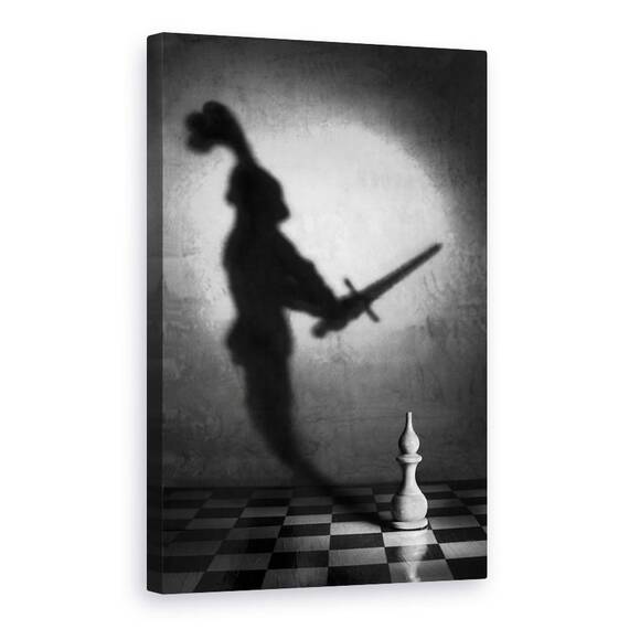 Tablou Canvas - Inima Unui Cavaler, Marime: 60 x 90 cm - - Roveli