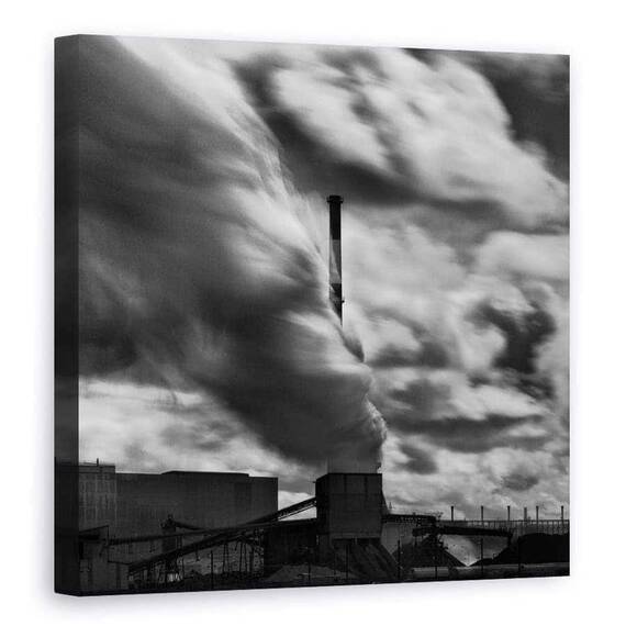 Tablou Canvas - Nici O Industrie Energetica Nu Va Detine Vreodata Soarele, Marime: 90 x 90 cm - - Roveli