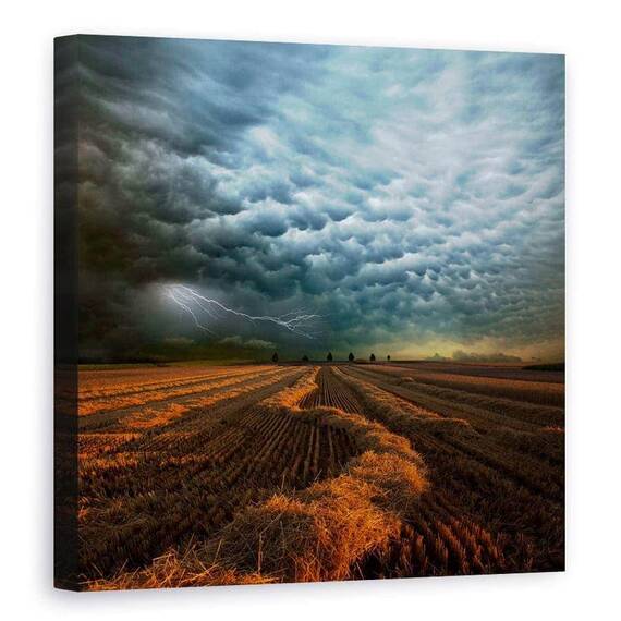 Tablou Canvas - Mammatus, Marime: 90 x 90 cm - - Roveli
