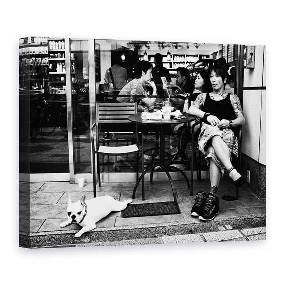 Tablou Canvas - Cafenea - - Roveli