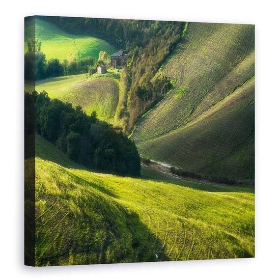 Tablou Canvas - Crete Senses, Toscana - - Roveli