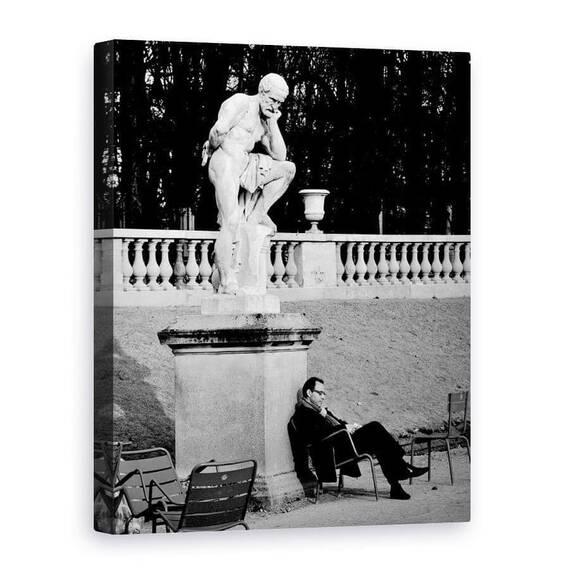 Tablou Canvas - Jardin Du Luxembourg, Marime: 75 x 100 cm - - Roveli