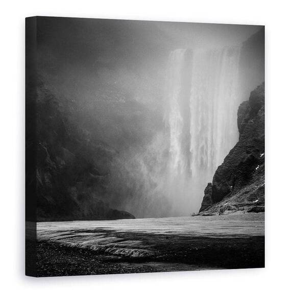 Tablou Canvas - Cascada, Marime: 90 x 90 cm - - Roveli