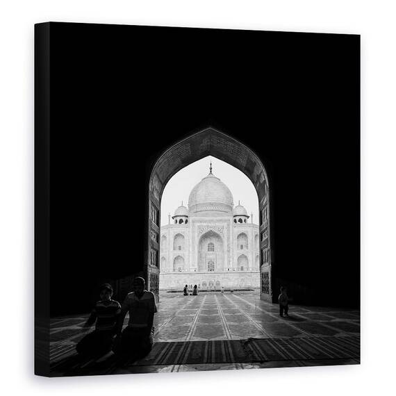 Tablou Canvas - Taj Mahal, Marime: 90 x 90 cm - - Roveli