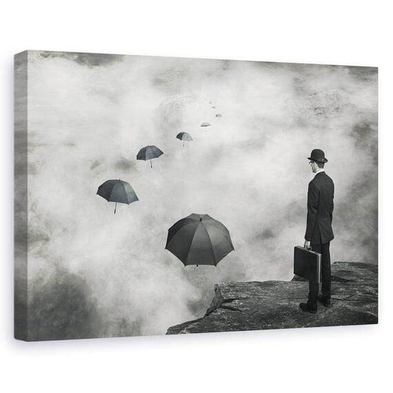 Tablou Canvas - Drum Pustiu, Marime: 60 x 90 cm - - Roveli