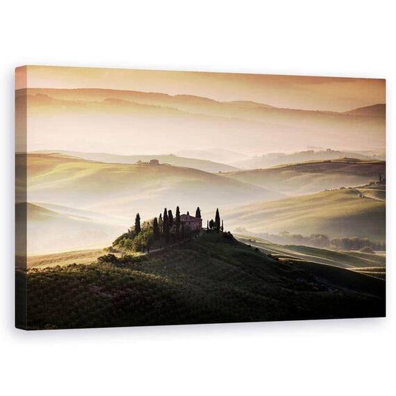 Tablou Canvas - Peisaj Rural Din Toscana - - Roveli