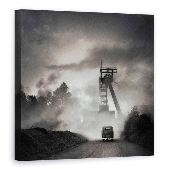 Tablou Canvas - Orasul Natal, Marime: 90 x 90 cm - - Roveli