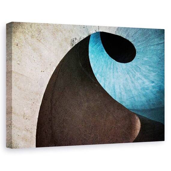 Tablou Canvas - Val De Beton, Marime: 60 x 90 cm - - Roveli