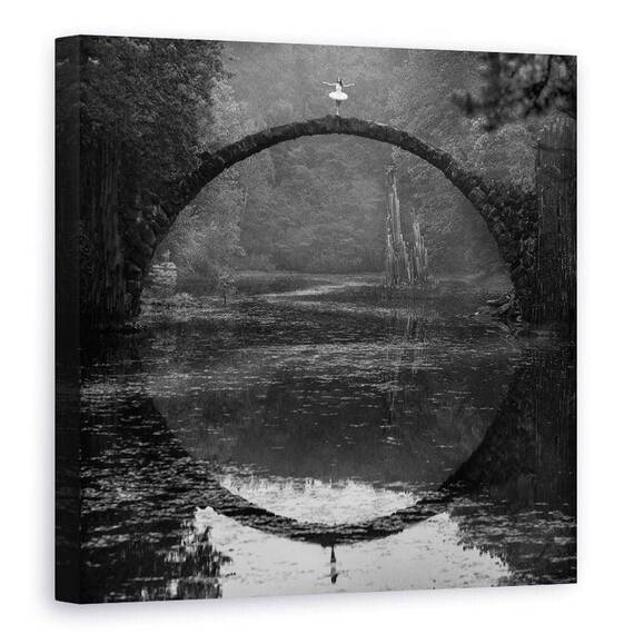 Tablou Canvas - Inel, Marime: 90 x 90 cm - - Roveli