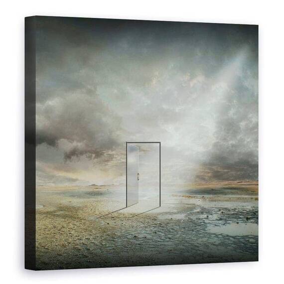 Tablou Canvas - In Spatele Realitatii, Marime: 90 x 90 cm - - Roveli