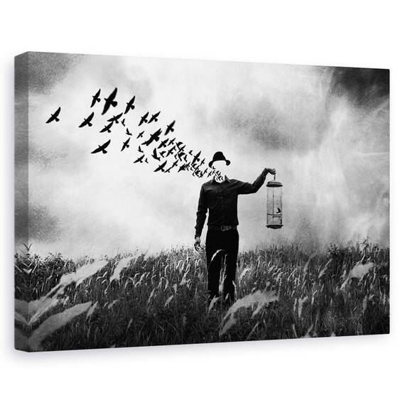 Tablou Canvas - Libertate, Marime: 60 x 90 cm - - Roveli