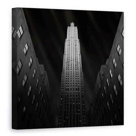 Tablou Canvas - Gotham, Marime: 90 x 90 cm - - Roveli