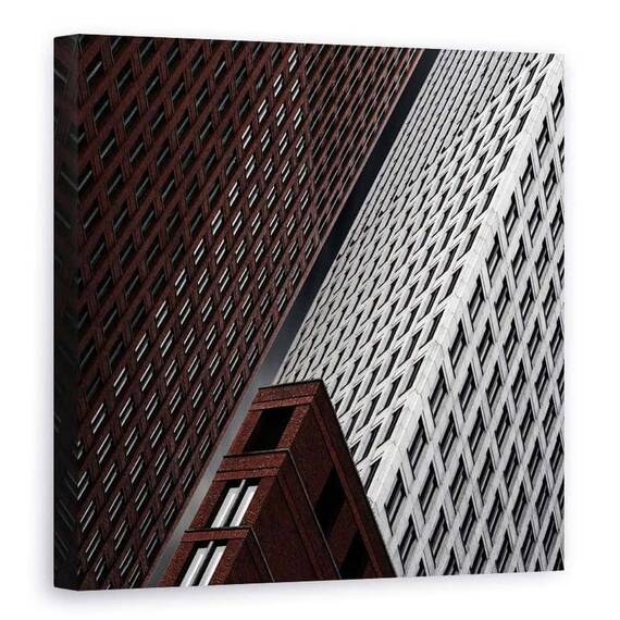 Tablou Canvas - In Necaz, Marime: 90 x 90 cm - - Roveli
