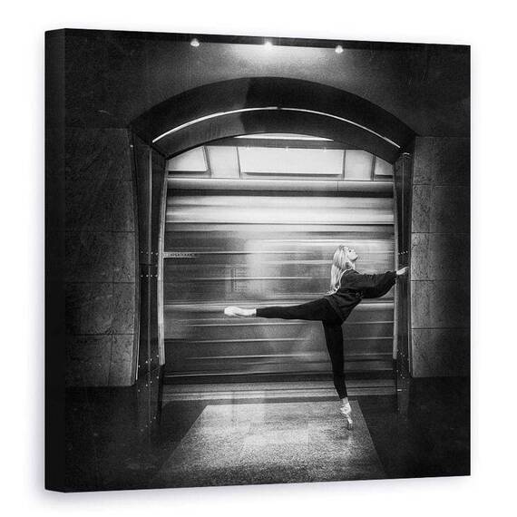 Tablou Canvas - Echilibru, Marime: 90 x 90 cm - - Roveli