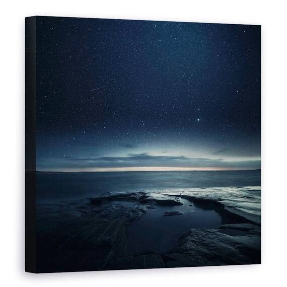 Tablou Canvas - Noapte, Marime: 90 x 90 cm - - Roveli