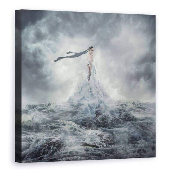 Tablou Canvas - Mazu, Marime: 90 x 90 cm - - Roveli