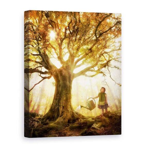 Tablou Canvas - Lucrurile Mici Conteaza, Marime: 75 x 100 cm - - Roveli