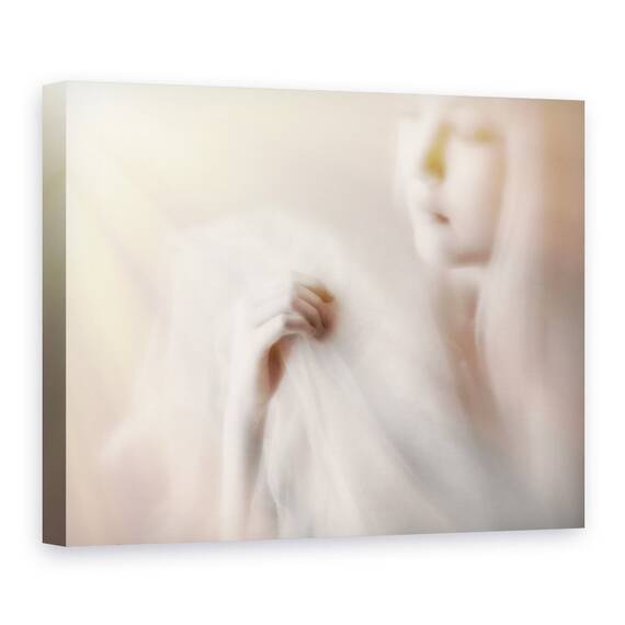 Tablou Canvas - Frumusete Blonda, Marime: 75 x 100 cm - - Roveli