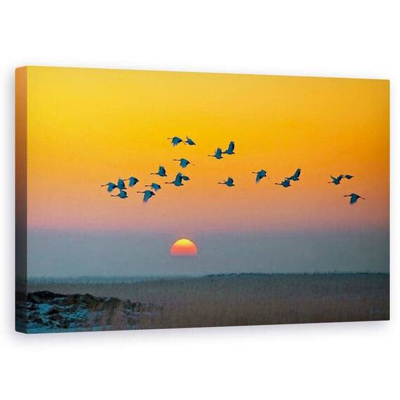 Tablou Canvas - Macarale Rosu Incoronate, Marime: 50 x 80 cm - - Roveli