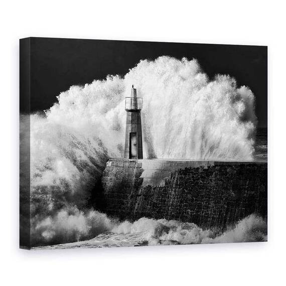 Tablou Canvas - Furtuna, Marime: 75 x 100 cm - - Roveli