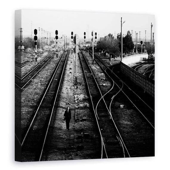 Tablou Canvas - Esec, Marime: 90 x 90 cm - - Roveli