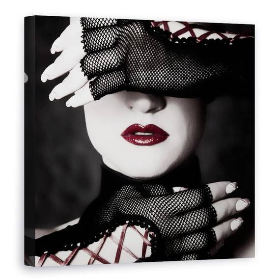 Tablou Canvas - Ascunde-Te, Marime: 90 x 90 cm - - Roveli