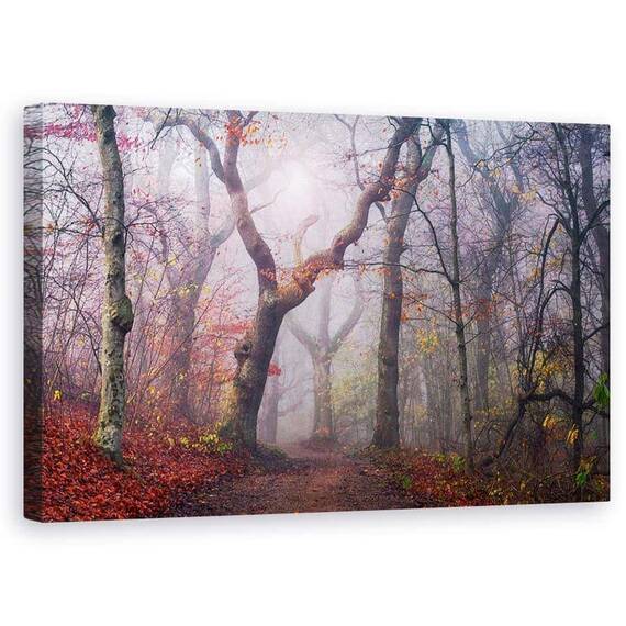 Tablou Canvas - Megand Pe Vechiul Drum - - Roveli