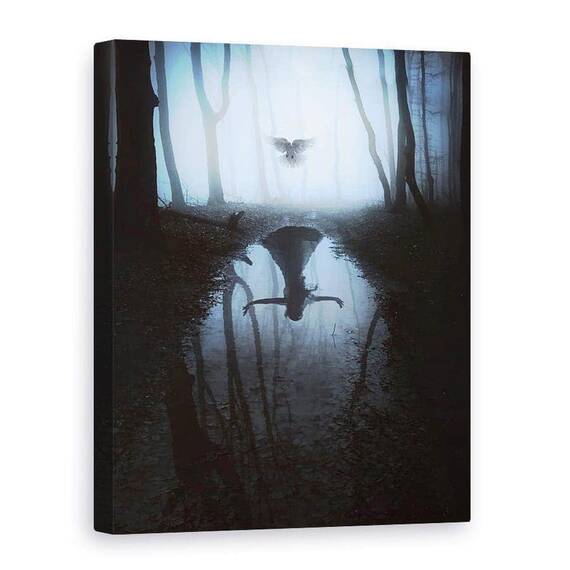 Tablou Canvas - Zboara Spre Tine, Marime: 75 x 100 cm - - Roveli