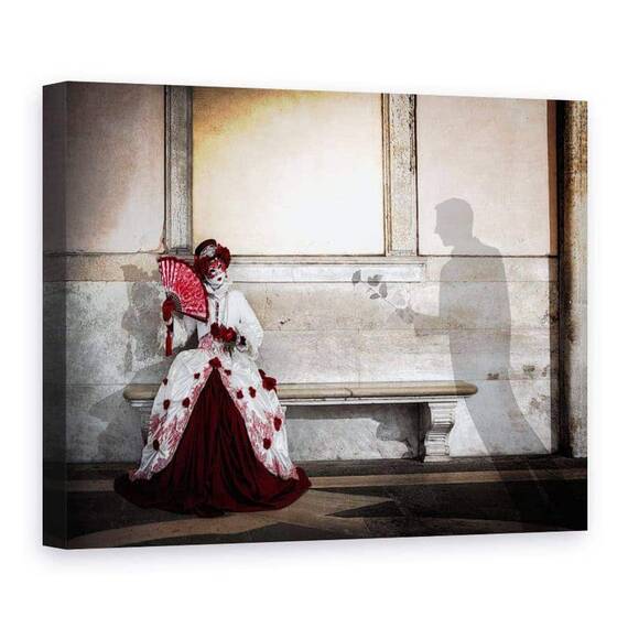 Tablou Canvas - Atingere Romantica - - Roveli