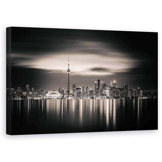 Tablou Canvas - Toronto, Marime: 50 x 80 cm - - Roveli