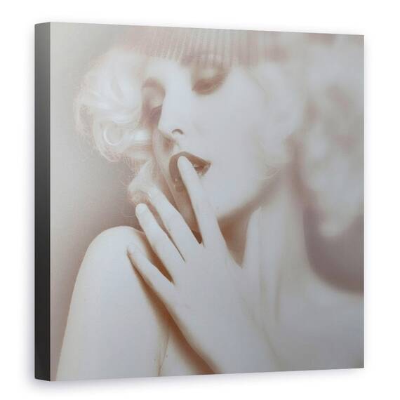 Tablou Canvas - Senzualitate, Marime: 90 x 90 cm - - Roveli