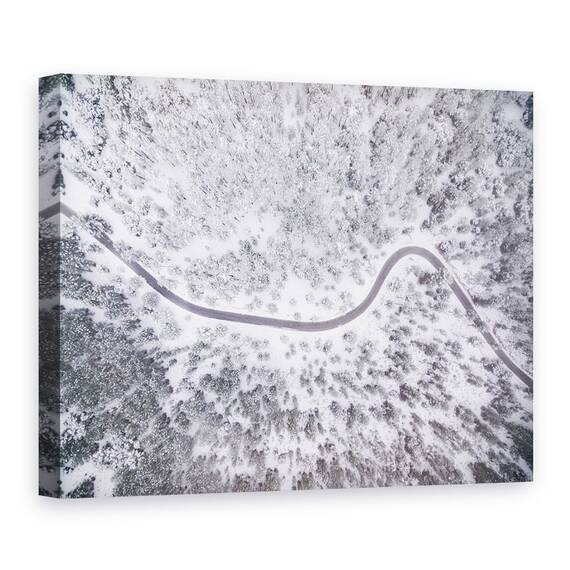 Tablou Canvas - Se Apropie Iarna - - Roveli