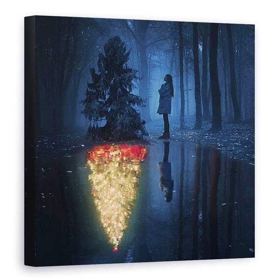 Tablou Canvas - Speranta Craciunului - - Roveli