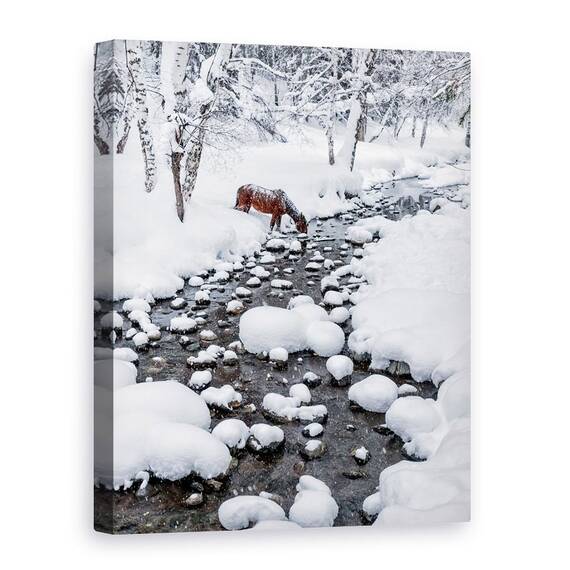 Tablou Canvas - Baut In Zapada, Marime: 75 x 100 cm - - Roveli