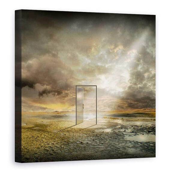 Tablou Canvas - In Spatele Realitatii, Marime: 90 x 90 cm - - Roveli