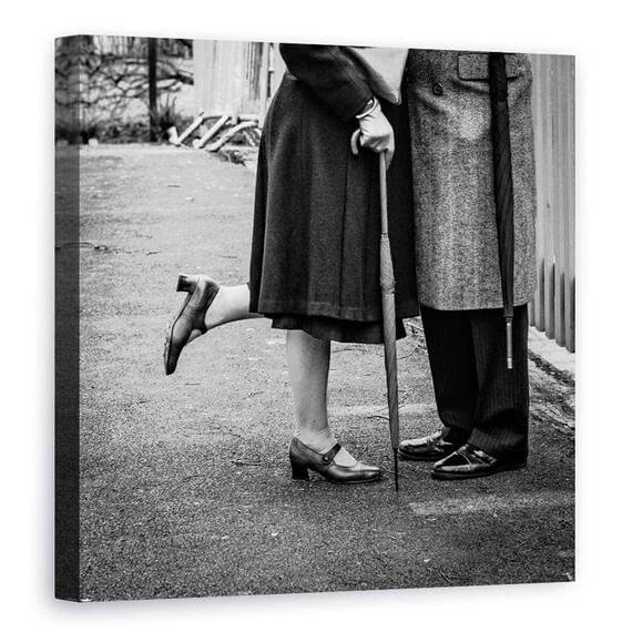 Tablou Canvas - Ramas-Bun Prelungit, Marime: 90 x 90 cm - - Roveli