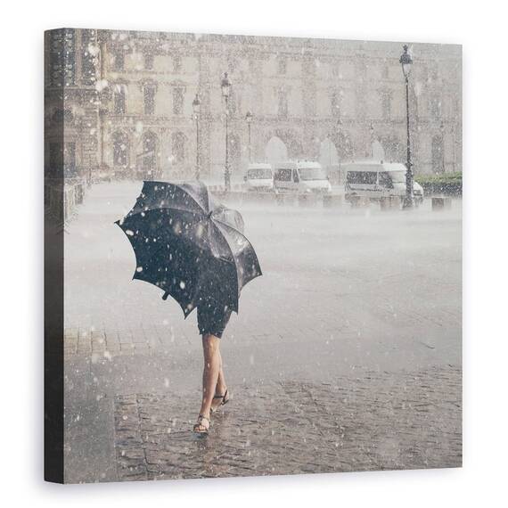 Tablou Canvas - Cel Din Paris, Marime: 90 x 90 cm - - Roveli