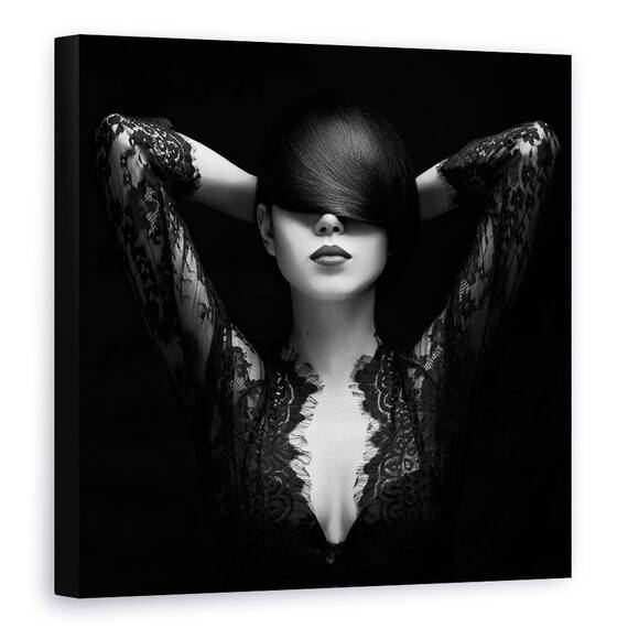 Tablou Canvas - Nu Te Vad, Marime: 90 x 90 cm - - Roveli