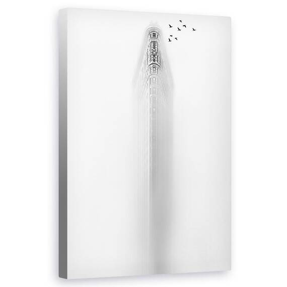 Tablou Canvas - Alb - - Roveli