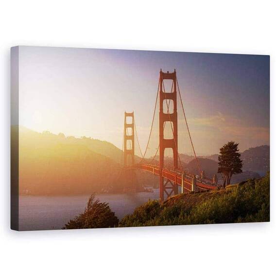 Tablou Canvas - Golden Gate - - Roveli