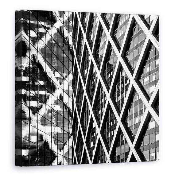 Tablou Canvas - X Factor, Marime: 90 x 90 cm - - Roveli